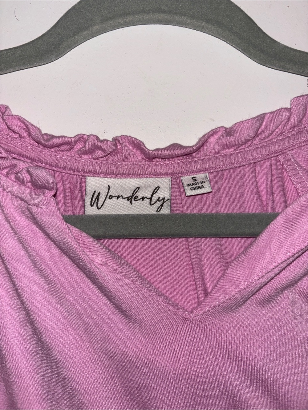 Wonderly Ruffled Dress - Lilac Pink - Picture 3 of 3